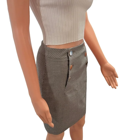 H&M Gray Knee-Length Pencil Skirt Work (New) - Picture 3 of 14